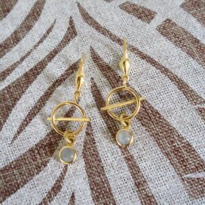 Boucles d'oreilles pierres de lune