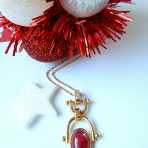 Pendentif Or Rubis et Diamants